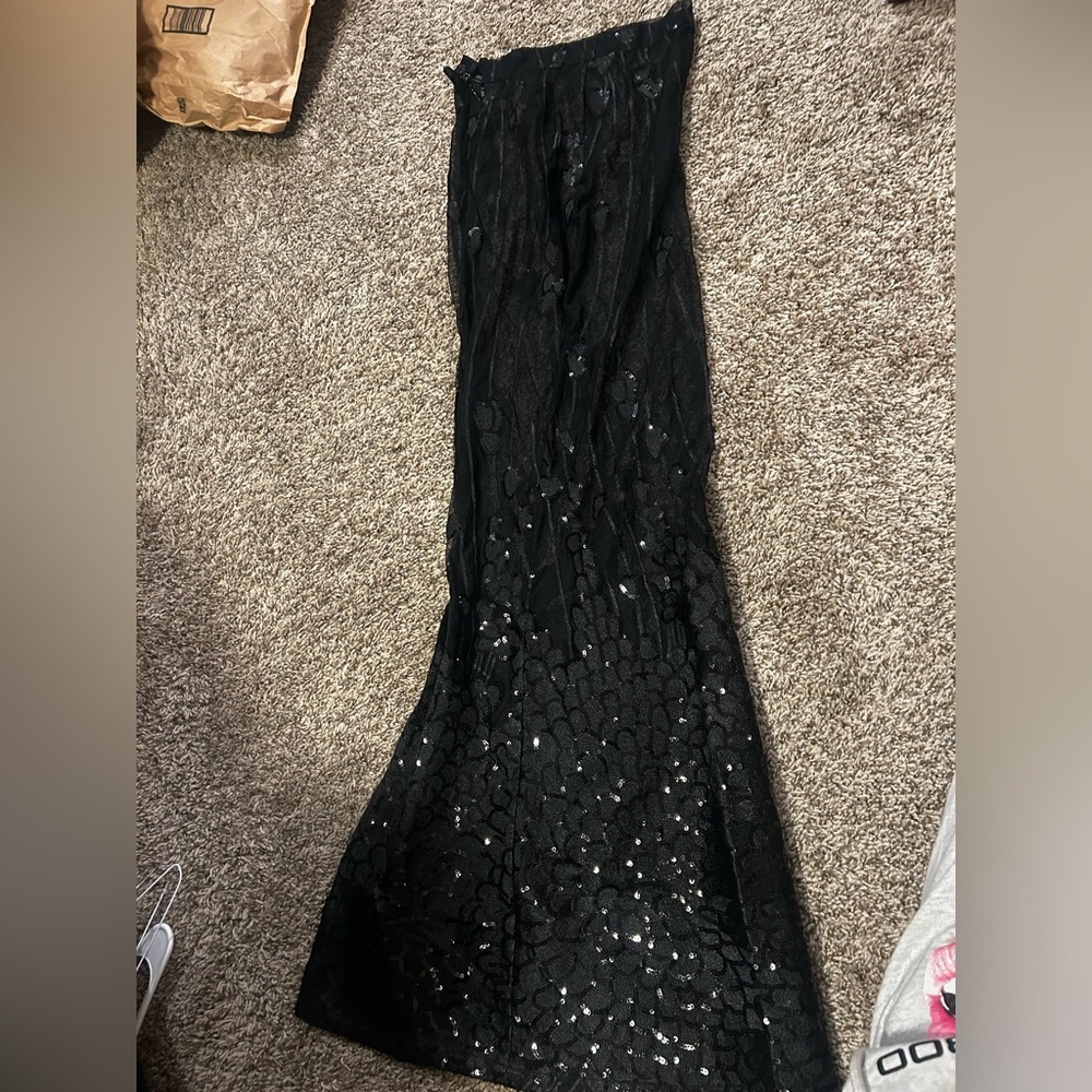 Mermaid style high waisted skirt